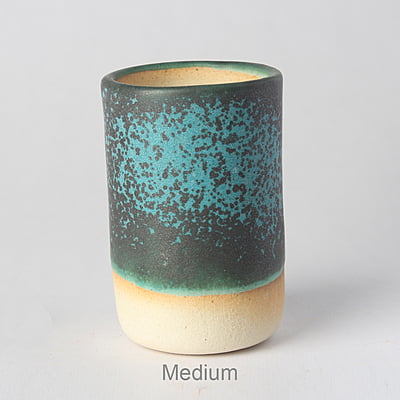 Sara Mid Fire Textured Green Blue A239